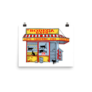 Bodega Storefront Poster