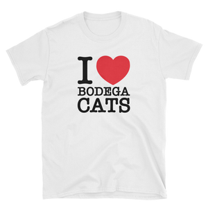 I Love Bodega Cats Tee (Black)