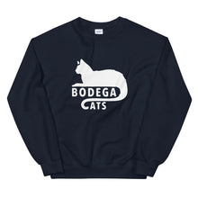 Load image into Gallery viewer, Cat Tail Unisex Sweatshirt (White Font)