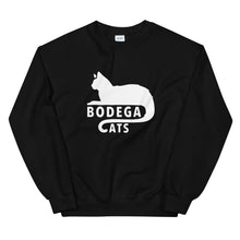 Load image into Gallery viewer, Cat Tail Unisex Sweatshirt (White Font)