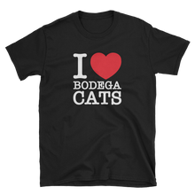 Load image into Gallery viewer, I Love Bodega Cats Tee (Black)