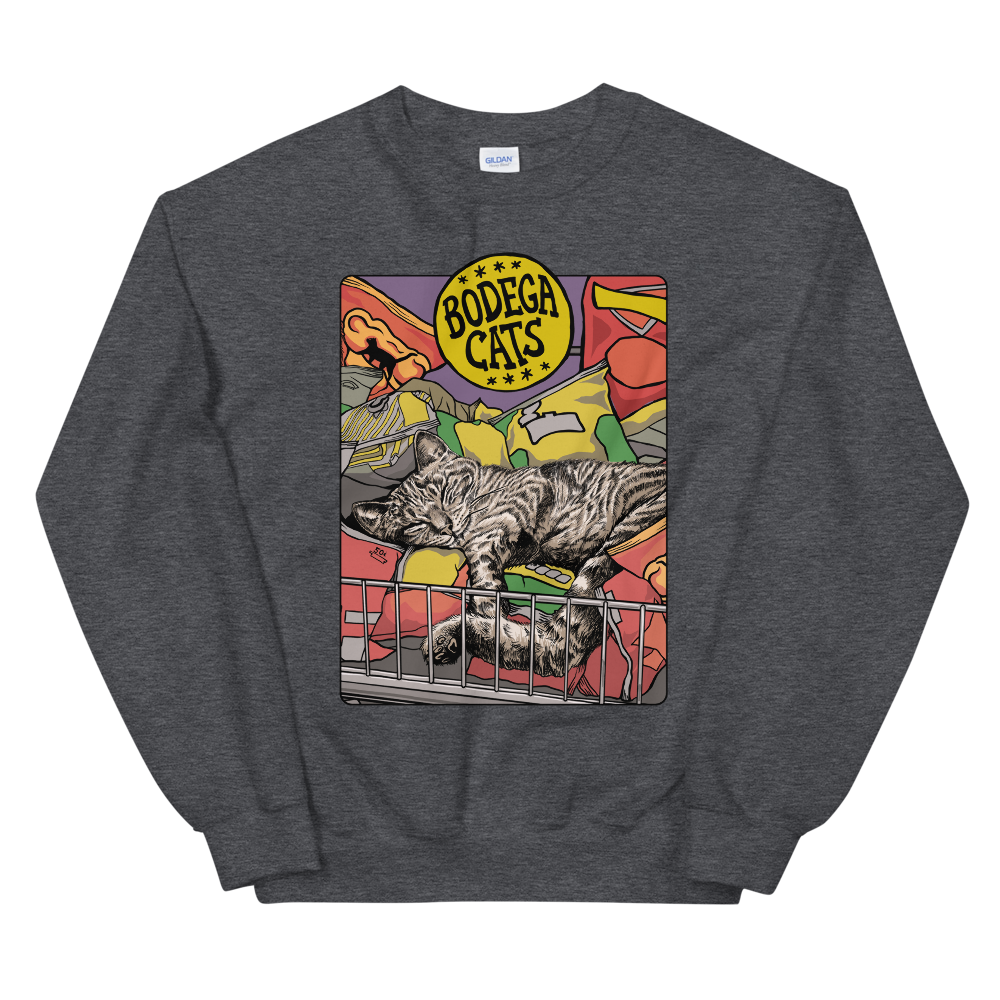 Chips Unisex Crewneck Sweatshirt – bodegacats