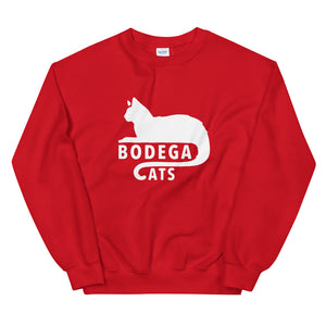 Cat Tail Unisex Sweatshirt (White Font)