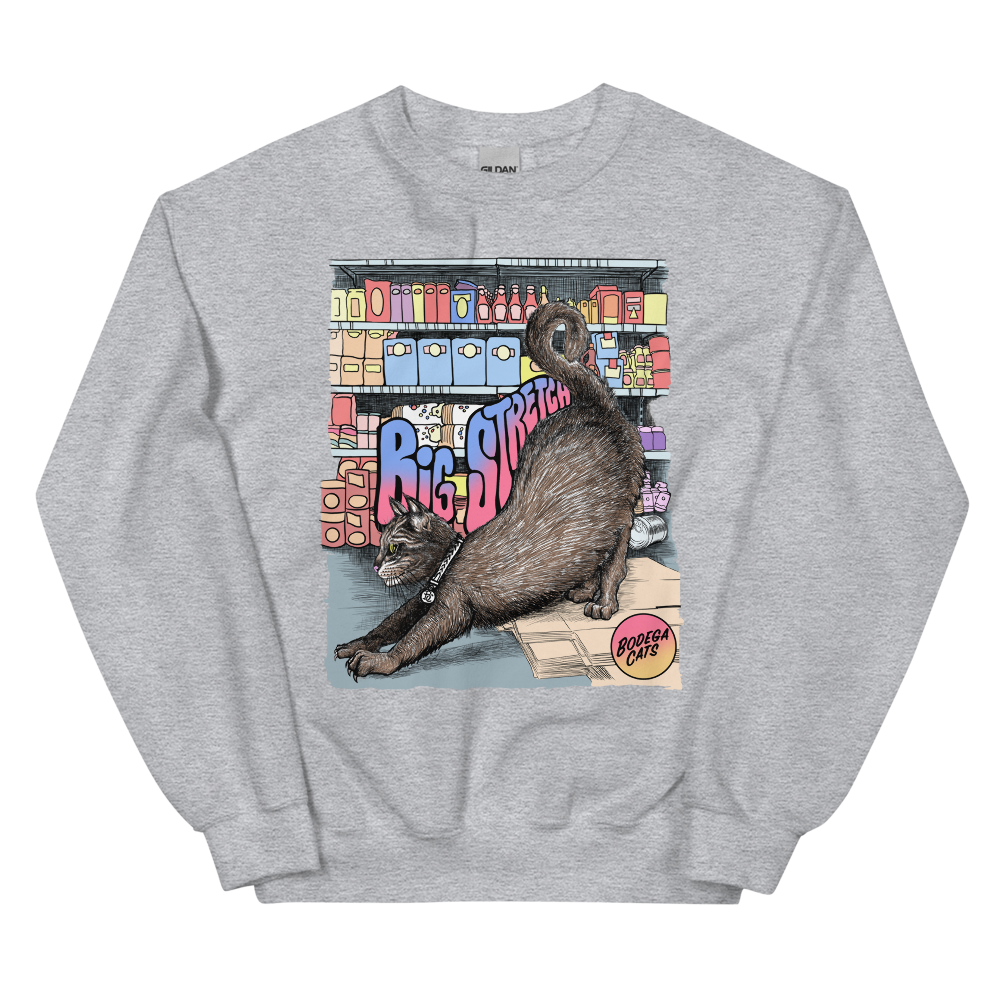 Big Stretch Unisex Sweatshirt – bodegacats