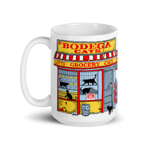 Storefront White Glossy Mug