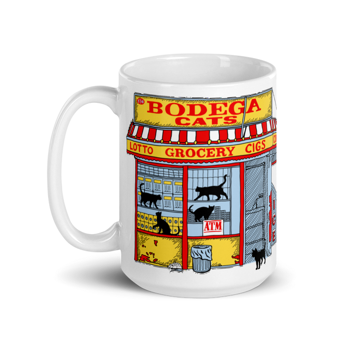 Storefront White Glossy Mug